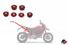 CNC Racing Rahmenstopfen Ducati Hypermotard 950